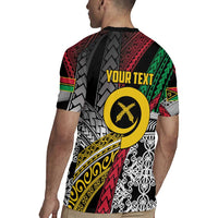 Vanuatu Proud to be Ni-van Personalised Rugby Jersey with Mutis En Atan Patterns LT9 - Polynesian Pride