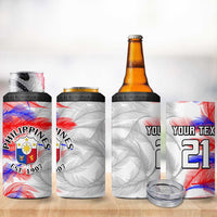 Custom Philippines Anzkals Football 4 in 1 Can Cooler Tumbler Pilipinas Be Unique LT9 - Polynesian Pride