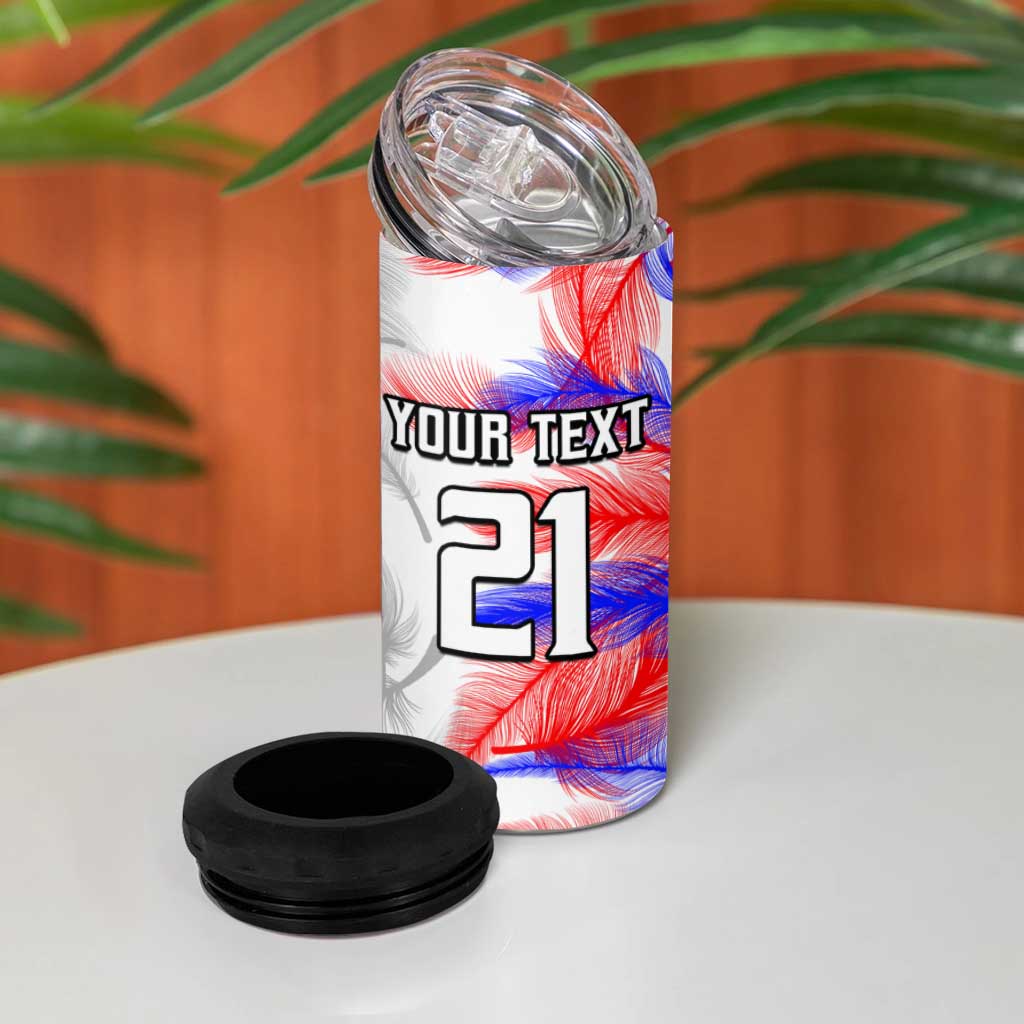 Custom Philippines Anzkals Football 4 in 1 Can Cooler Tumbler Pilipinas Be Unique LT9 - Polynesian Pride