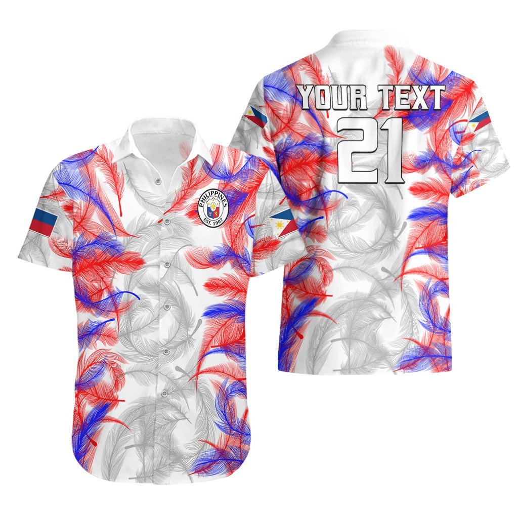 (Custom Text And Number) 2023 Philippines Anzkals Football Hawaiian Shirt Pilipinas Be Unique LT9 - Polynesian Pride