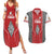 Custom Tonga Rugby Couples Matching Summer Maxi Dress and Hawaiian Shirt Mate Maa Kupesi Style