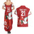 Custom Tonga Rugby Couples Matching Summer Maxi Dress and Hawaiian Shirt Mate Maa Kupesi Style