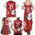 Custom Tonga Rugby Family Matching Summer Maxi Dress and Hawaiian Shirt Mate Maa Kupesi Style