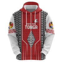 Custom Tonga Rugby Hoodie Mate Maa Kupesi Style LT9 - Polynesian Pride