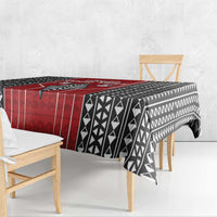 Custom Tonga Rugby Tablecloth Mate Maa Kupesi Style LT9 - Polynesian Pride