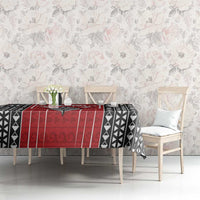 Custom Tonga Rugby Tablecloth Mate Maa Kupesi Style LT9 - Polynesian Pride