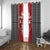 Custom Tonga Rugby Window Curtain Mate Maa Kupesi Style