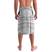 American Samoa White Sunday Lavalava Polynesian Lotu Tamaiti LT9 - Polynesian Pride