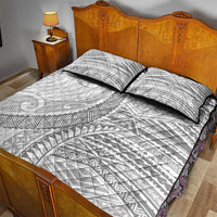 American Samoa White Sunday Quilt Bed Set Polynesian Lotu Tamaiti LT9 - Polynesian Pride