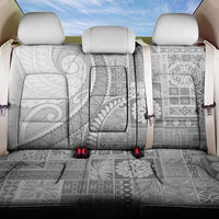 Samoa Siapo White Sunday Back Car Seat Cover Lotu Tamaiti Polynesian White Pattern LT9 One Size White - Polynesian Pride
