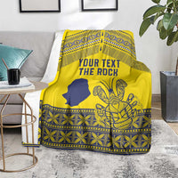 Niue Crab Personalised Blanket Niuean Hiapo Pattern LT9 - Polynesian Pride