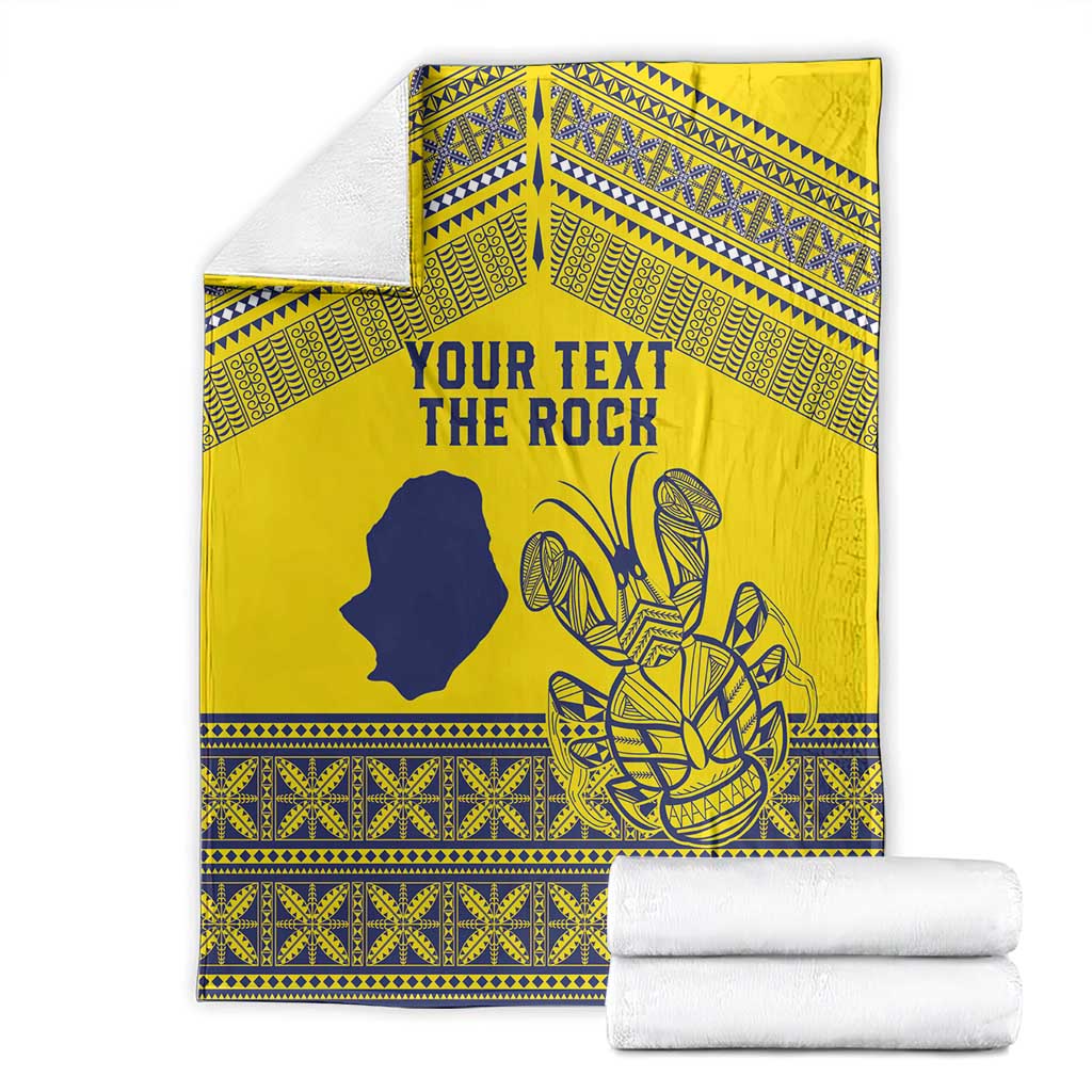 Niue Crab Personalised Blanket Niuean Hiapo Pattern LT9 - Polynesian Pride