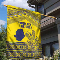 Niue Crab Personalised Garden Flag Niuean Hiapo Pattern LT9 - Polynesian Pride