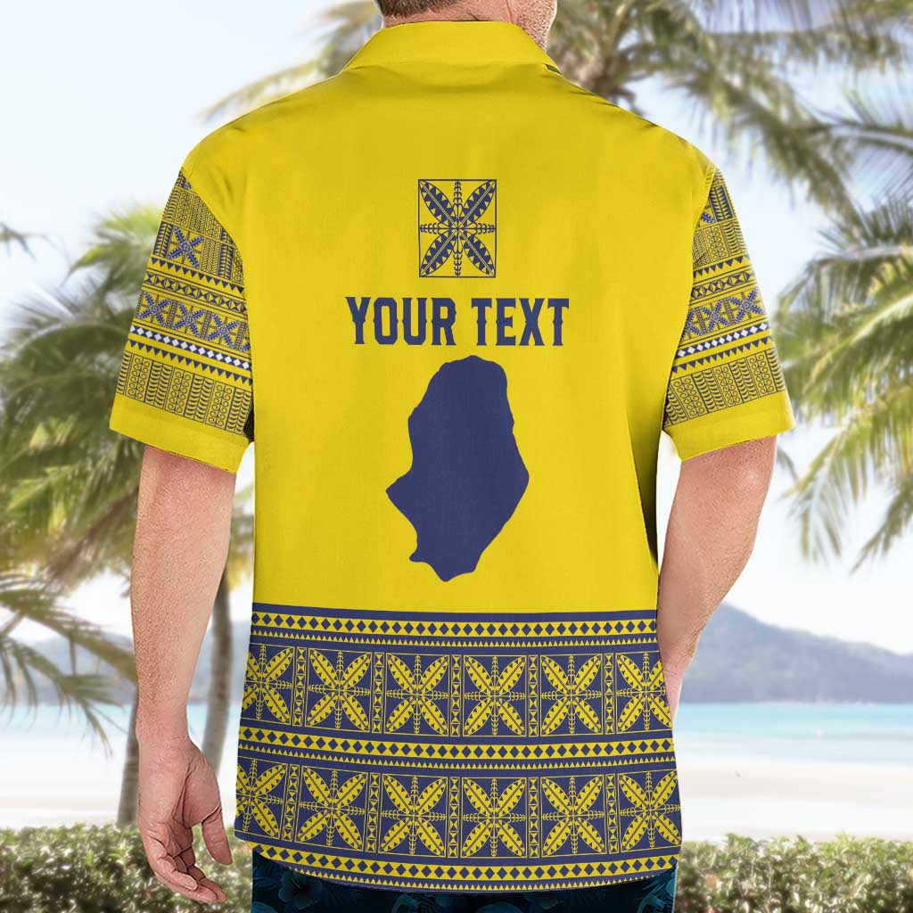 Niue Crab Personalised Hawaiian Shirt Niuean Hiapo Pattern LT9 - Polynesian Pride