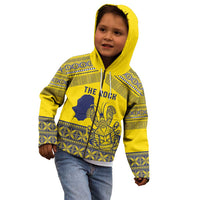 Niue Crab Personalised Kid Hoodie Niuean Hiapo Pattern LT9 - Polynesian Pride