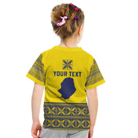 Niue Crab Personalised Kid T Shirt Niuean Hiapo Pattern LT9 - Polynesian Pride