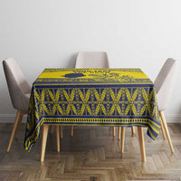 Niue Crab Personalised Tablecloth Niuean Hiapo Pattern LT9 - Polynesian Pride