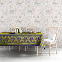 Niue Crab Personalised Tablecloth Niuean Hiapo Pattern LT9 - Polynesian Pride