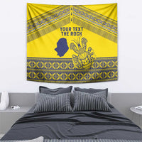 Niue Crab Personalised Tapestry Niuean Hiapo Pattern LT9 - Polynesian Pride