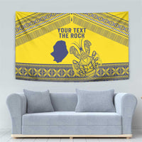 Niue Crab Personalised Tapestry Niuean Hiapo Pattern LT9 - Polynesian Pride