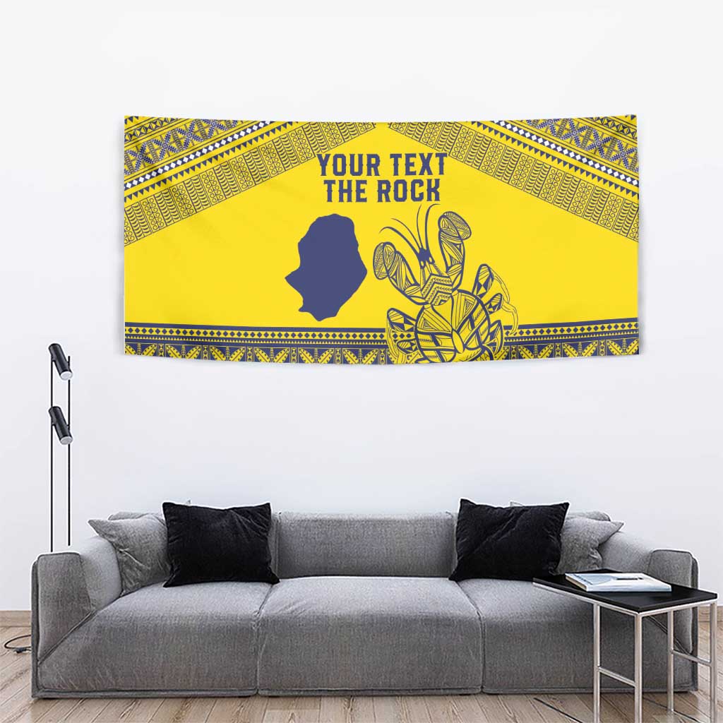 Niue Crab Personalised Tapestry Niuean Hiapo Pattern LT9 - Polynesian Pride