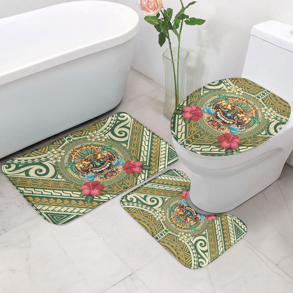 Hawaii Tiki Mask Bathroom Set Mele Kalikimaka i Iulai! LT9 - Polynesian Pride