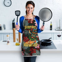 Hawaii Tiki Surfing Apron Mele Kalikimaka i Iulai! LT9 - Polynesian Pride