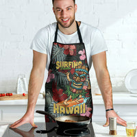 Hawaii Tiki Surfing Apron Mele Kalikimaka i Iulai! LT9 - Polynesian Pride