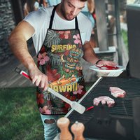 Hawaii Tiki Surfing Apron Mele Kalikimaka i Iulai! LT9 - Polynesian Pride