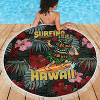 Hawaii Tiki Surfing Beach Blanket Mele Kalikimaka i Iulai! LT9 - Polynesian Pride
