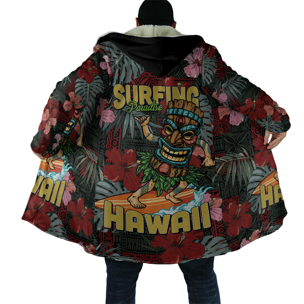 Hawaii Tiki Surfing Cloak Mele Kalikimaka i Iulai! LT9 - Polynesian Pride