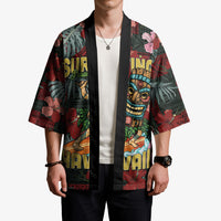 Hawaii Tiki Surfing Kimono Mele Kalikimaka i Iulai! LT9 - Polynesian Pride