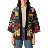 Hawaii Tiki Surfing Kimono Mele Kalikimaka i Iulai! LT9 - Polynesian Pride