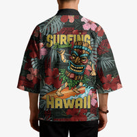 Hawaii Tiki Surfing Kimono Mele Kalikimaka i Iulai! LT9 - Polynesian Pride