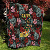 Hawaii Tiki Surfing Quilt Mele Kalikimaka i Iulai! LT9 - Polynesian Pride