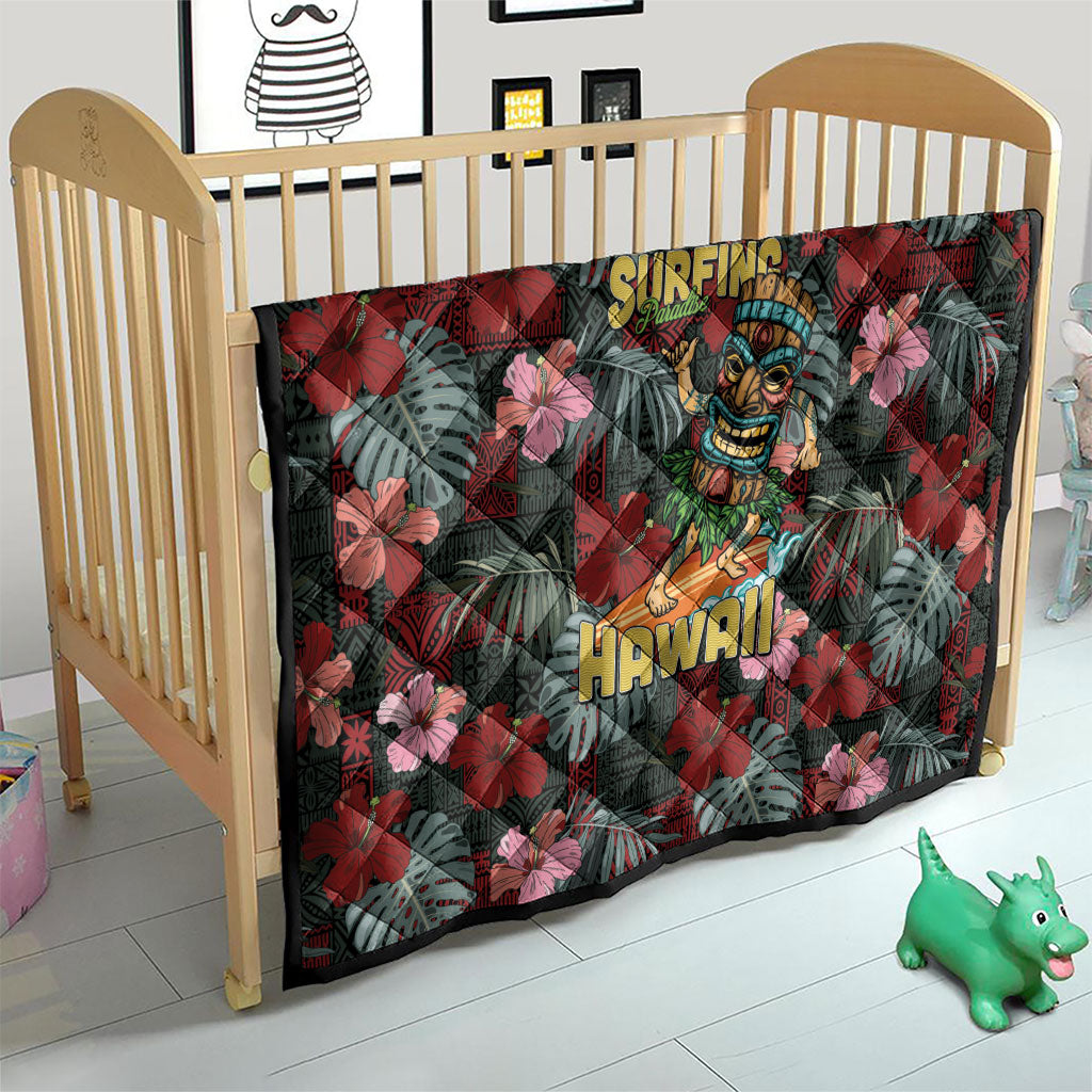 Hawaii Tiki Surfing Quilt Mele Kalikimaka i Iulai! LT9 - Polynesian Pride