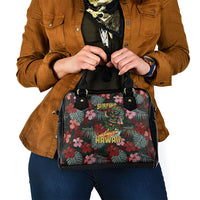 Hawaii Tiki Surfing Shoulder Handbag Mele Kalikimaka i Iulai! LT9 - Polynesian Pride