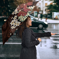 Kanoa Hawai'i Hibiscus Umbrella Polynesian Tribal Tattoo Pattern Floral Elements LT9 - Polynesian Pride