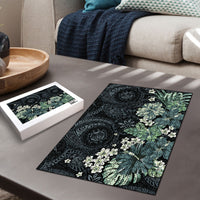 Pauliuli Hawai'i Hibiscus Puzzle Polynesian Tribal Tattoo Pattern Floral Elements LT9 - Polynesian Pride