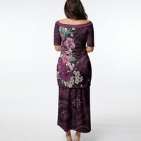 Poni Mama Hawai'i Hibiscus Puletasi Polynesian Tribal Tattoo Pattern Floral Elements LT9 - Polynesian Pride