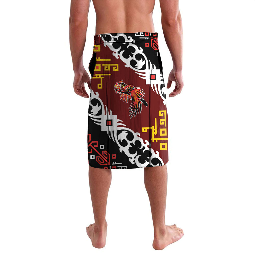 Personalised Papua New Guinea Bird Drum Lavalava Papuan Batik Motif LT9 - Polynesian Pride