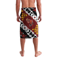 Personalised Papua New Guinea Bird Drum Lavalava Papuan Batik Motif LT9 - Polynesian Pride