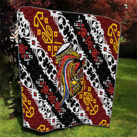 Papua New Guinea Bird Drum Quilt Papuan Batik Motif LT9 - Polynesian Pride