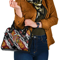 Papua New Guinea Bird Drum Shoulder Handbag Papuan Batik Motif LT9 - Polynesian Pride