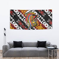 Papua New Guinea Bird Drum Tapestry Papuan Batik Motif LT9 - Polynesian Pride