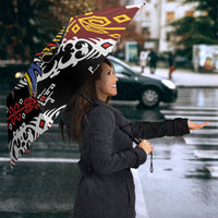 Papua New Guinea Bird Drum Umbrella Papuan Batik Motif LT9 - Polynesian Pride
