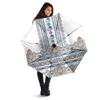 Papua New Guinea Bird Ethnic Umbrella Papuan Batik Inspired Pattern LT9 - Polynesian Pride