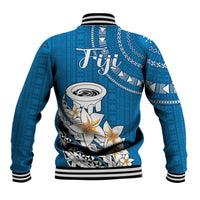 Bula Fiji Baseball Jacket Kava Bowl Tapa Tribal LT9 - Polynesian Pride
