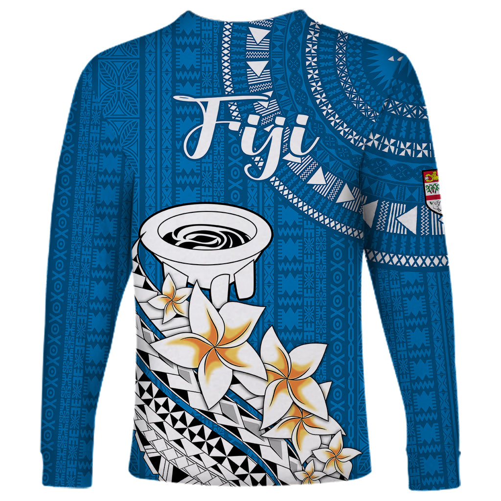 Bula Fiji Long Sleeve Shirt Kava Bowl Tapa Tribal LT9 - Polynesian Pride