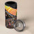 New Zealand and Australia Can Cooler Tumbler Maori Mix Aboriginal Art Style